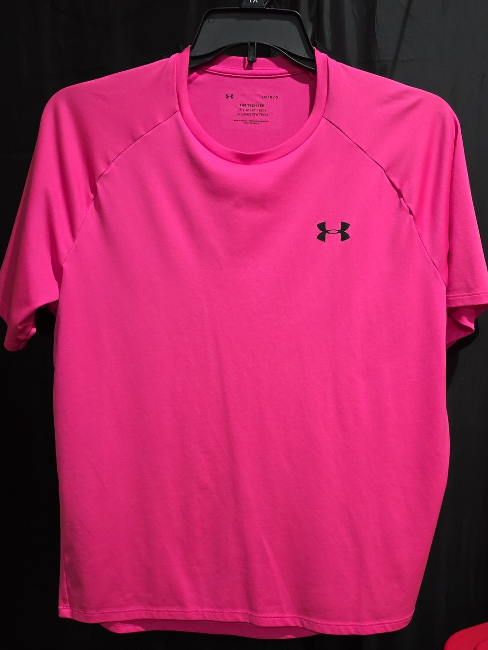 Under Armour Hot Pink Short Sleeve Performance Tee